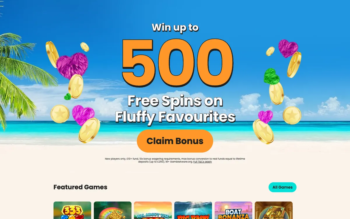 Barbados Bingo Casino — Home page, captured from United Kingdom
