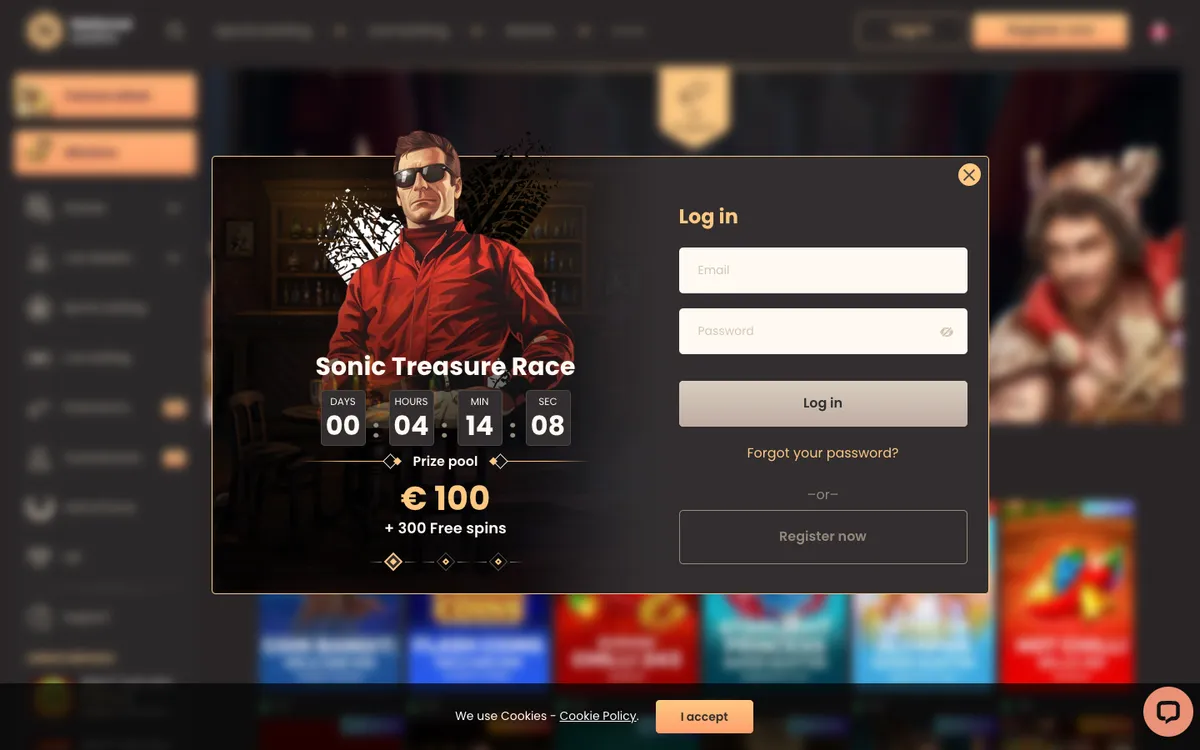 National Casino — Sign-up, captured from Canada