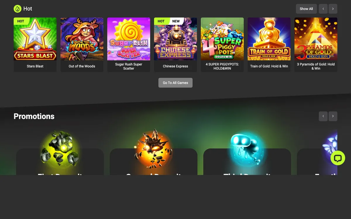 Winawin Casino — «Главная», снято из страны Канада