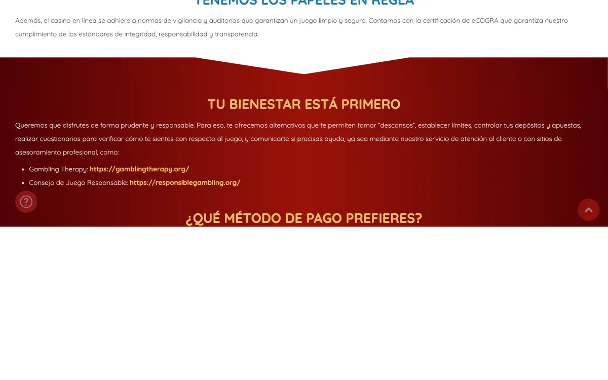 Royal Vegas Casino — Home page, captured from Chile