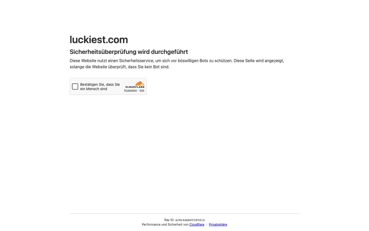 Luckiest Casino — «Главная», снято из страны Австрия