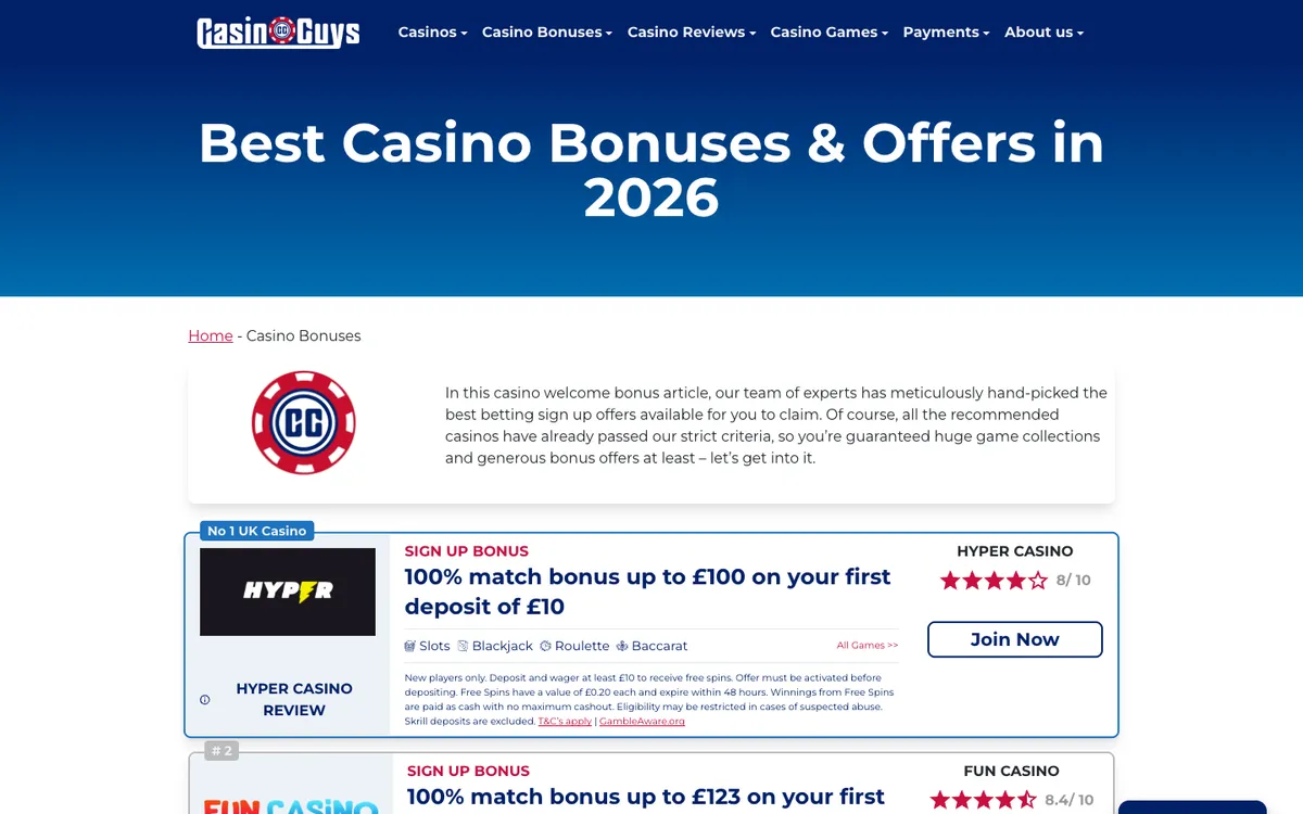 Platincasino UK — «Акции», снято из страны Великобритания