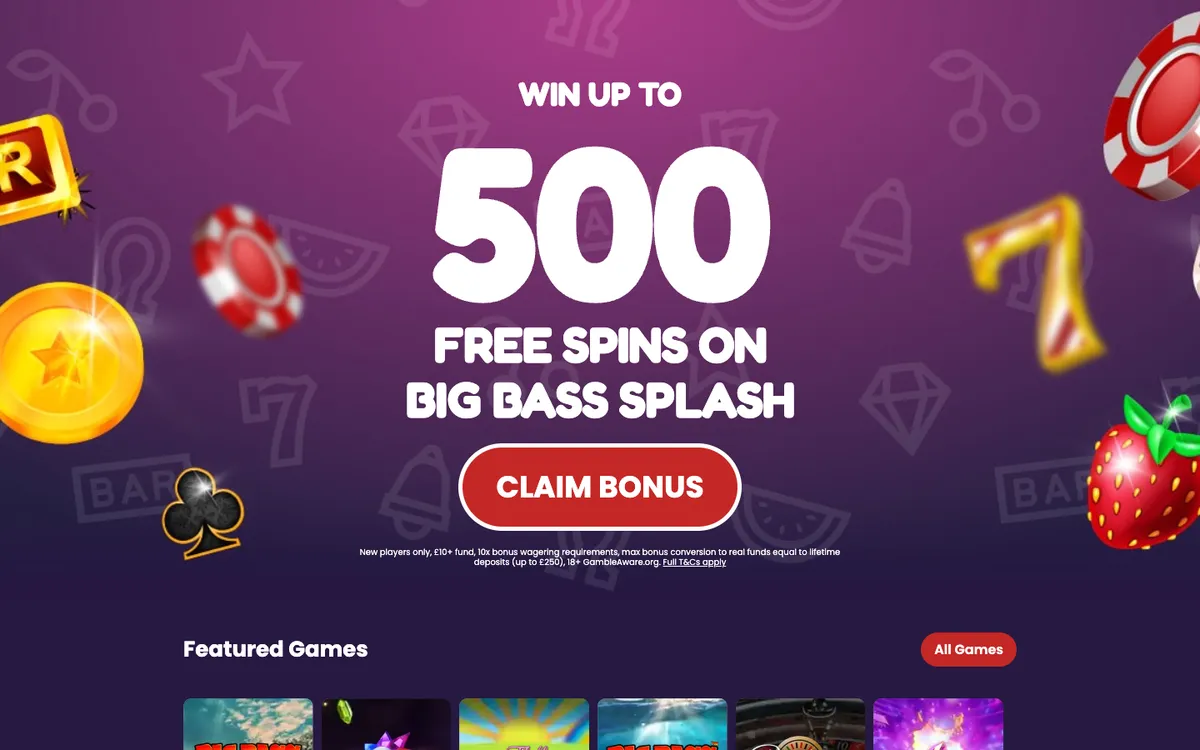 The Sun Play Casino — Home page, captured from United Kingdom