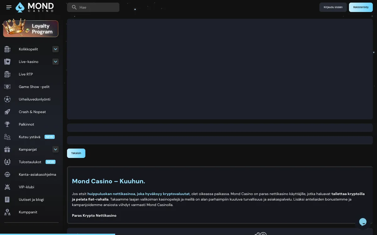 Mondcasino — Promotions, captured from Finland