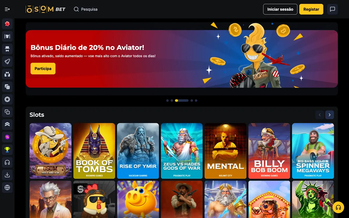 Osombet Casino — «Главная», снято из страны Португалия