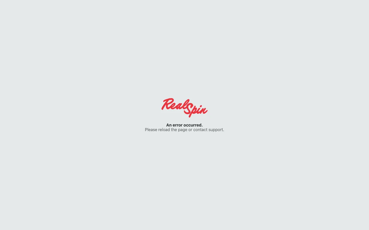 RealSpin Casino — Home page, captured from Belgium
