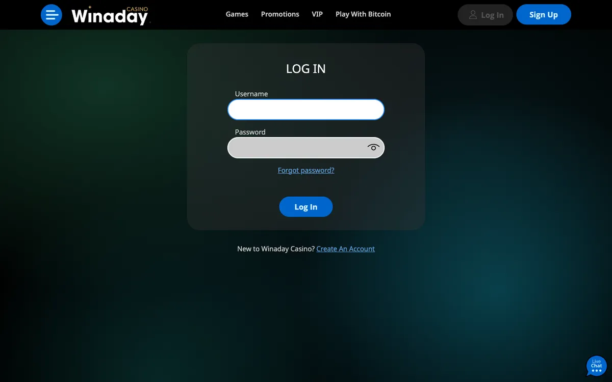 Win A Day Casino — Payments, captured from Austria