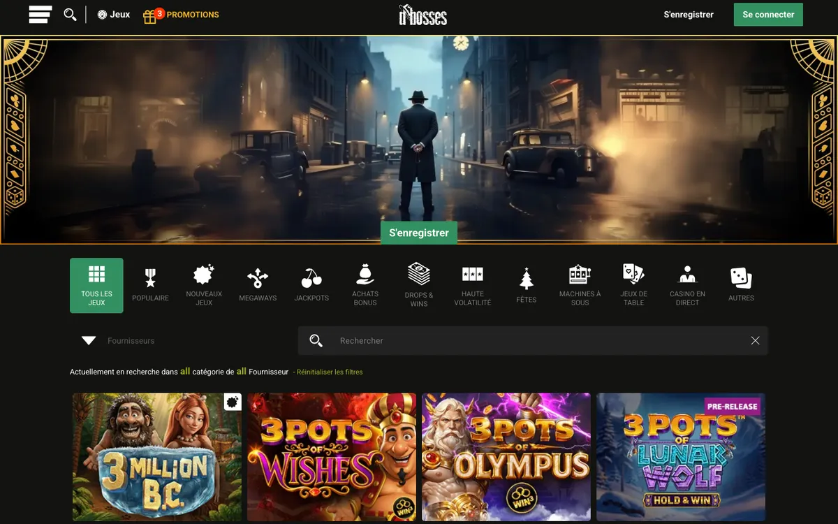 Dbosses Casino — «Главная», снято из страны Франция