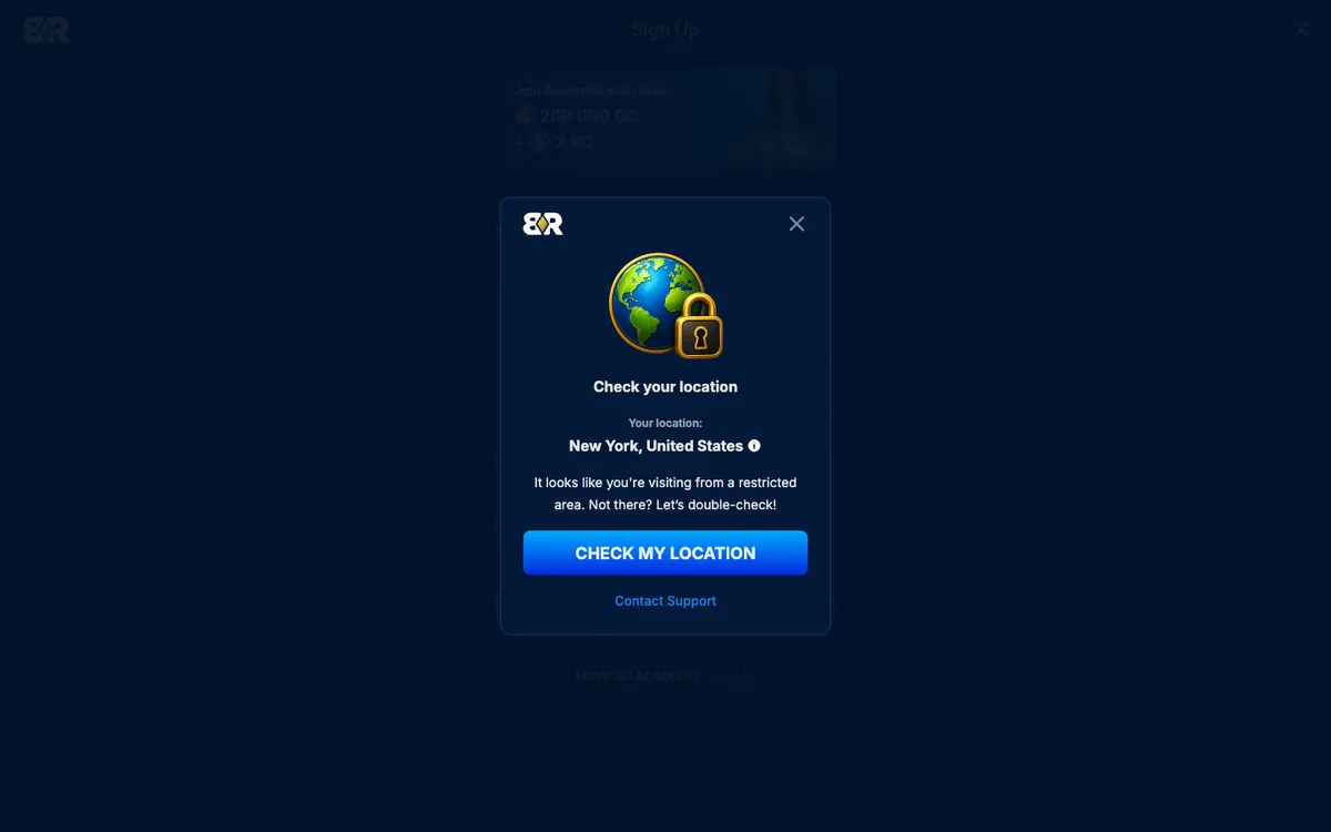 BankRolla Casino — Promotions, captured from United States