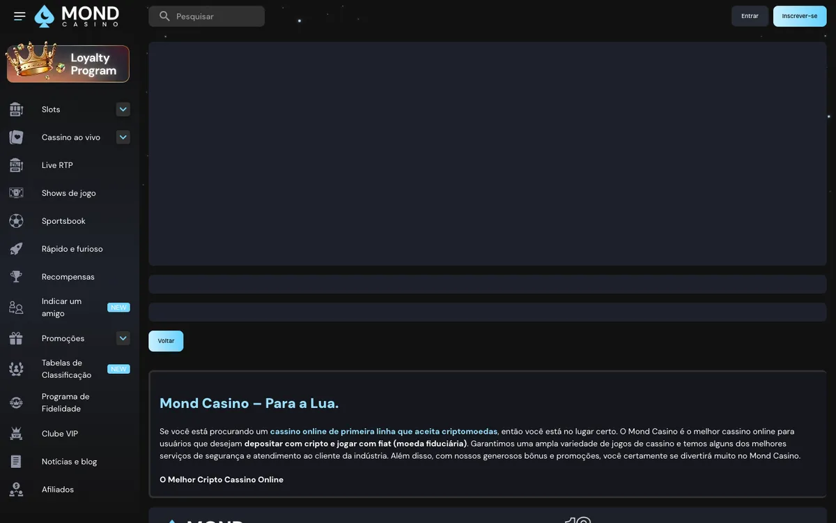 Mondcasino — Promotions, captured from Brazil