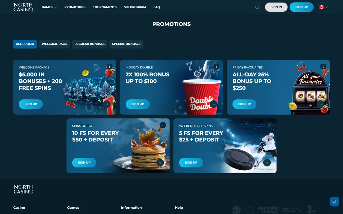 North Casino — «Регистрация», снято из страны Австрия