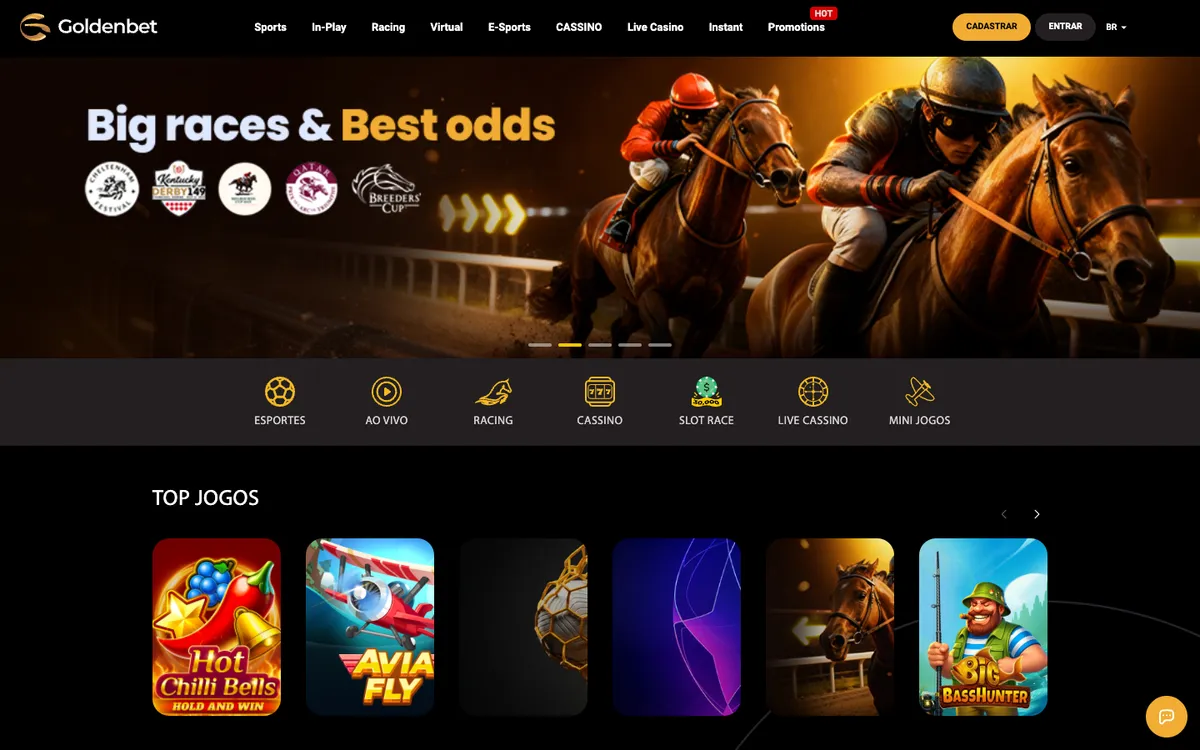 Goldenbet Casino — «Главная», снято из страны Португалия