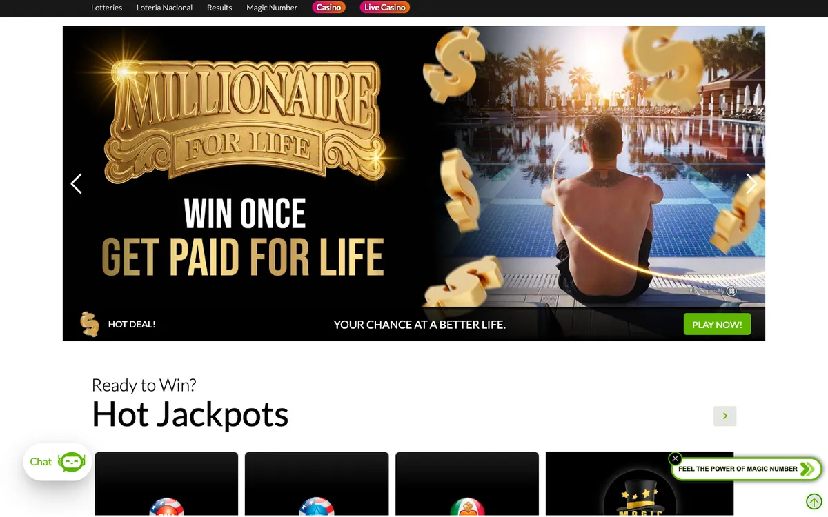 WinTrillions Casino — Sign-up, captured from Austria