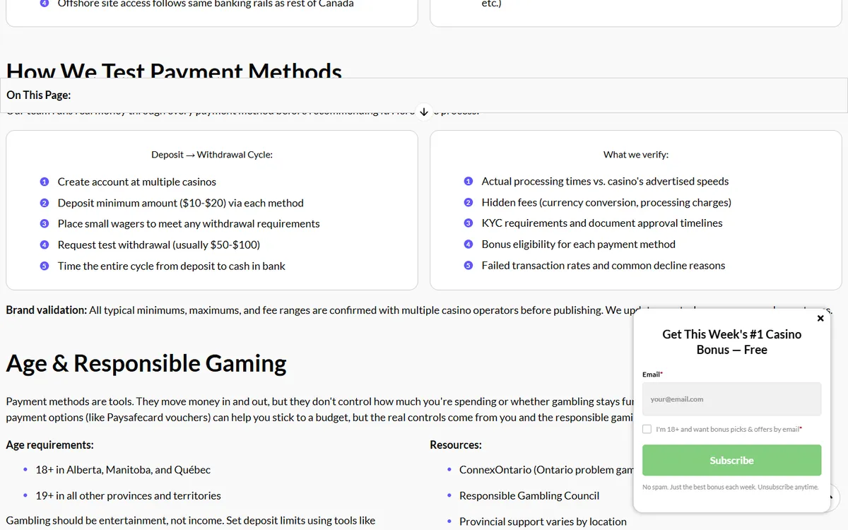 Casino.com — Payments, captured from Canada