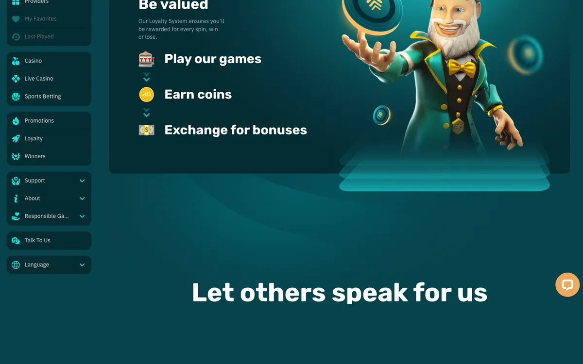arcanebet Casino — Home page, captured from France