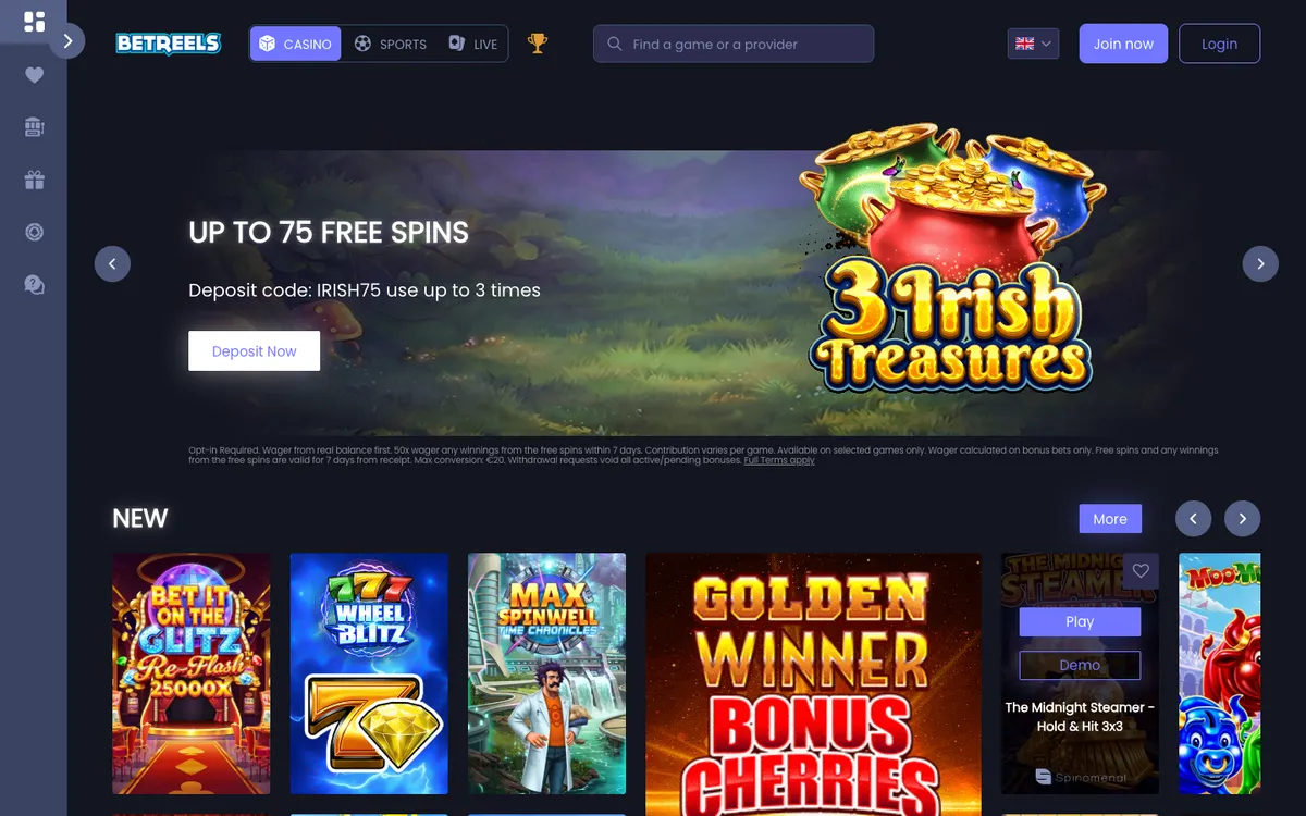 Betreels Casino — «Главная», снято из страны Португалия