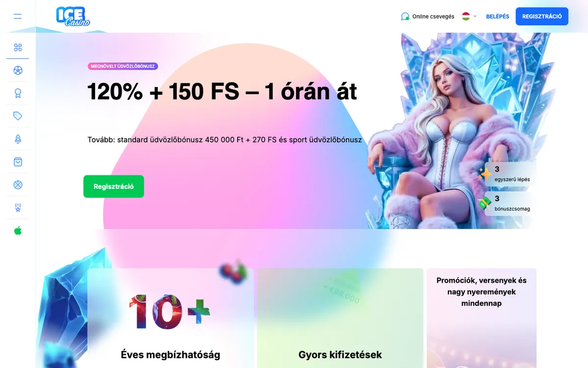 Ice Casino — «Главная», снято из страны Венгрия