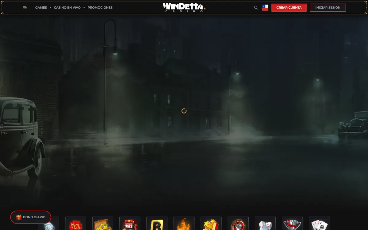 Windetta Casino — «Главная», снято из страны Чили