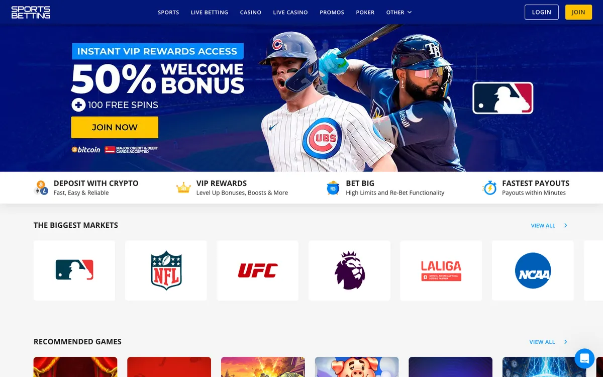 Sports Betting Casino — Home page, captured from Japan