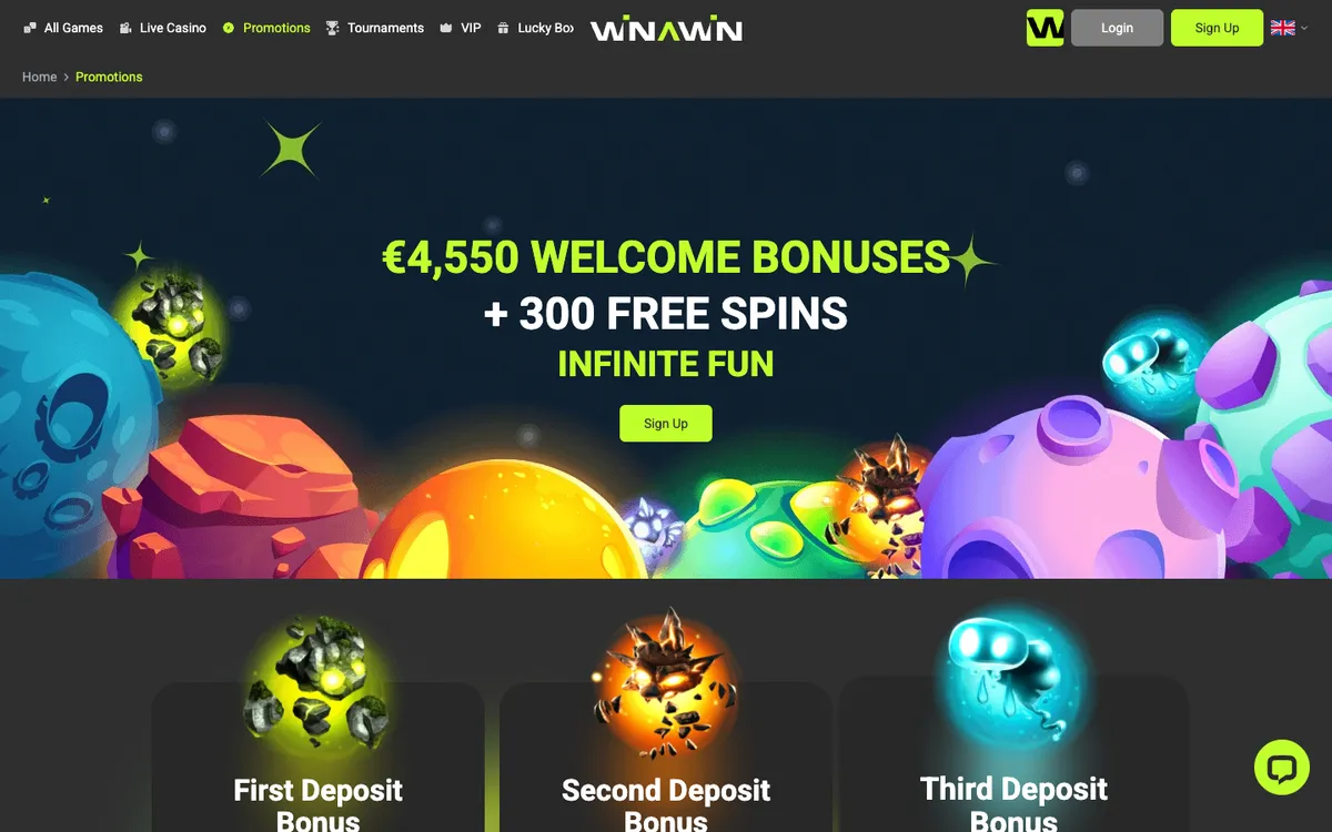 Winawin Casino — «Акции», снято из страны Франция