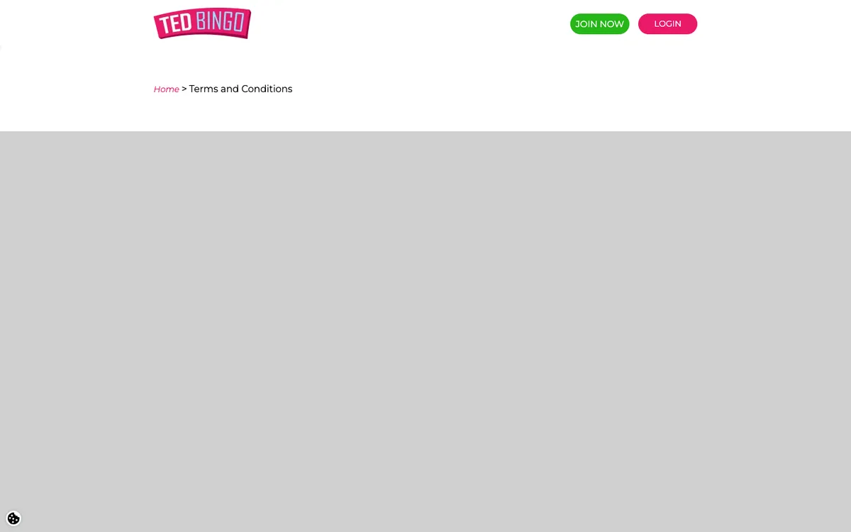 Ted Bingo Casino — Payments, captured from United Kingdom