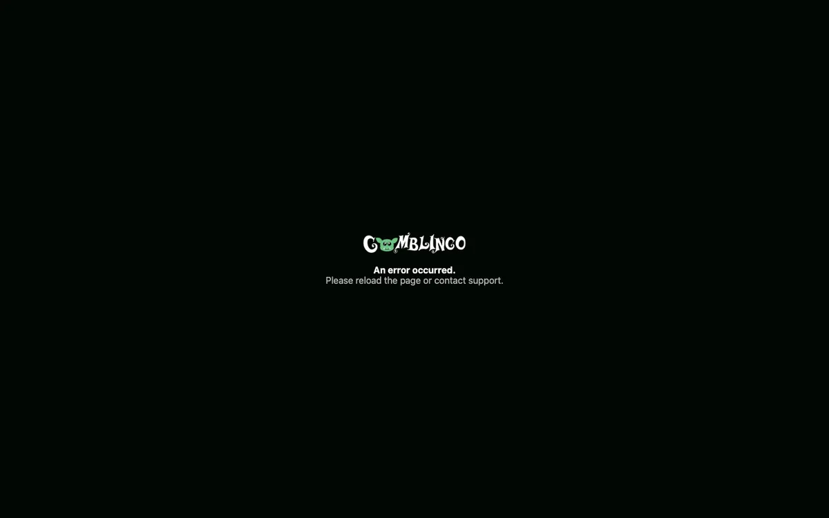 Gomblingo Casino — Home page, captured from France