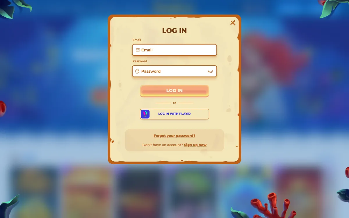 Posido Casino — Sign-up, captured from Brazil
