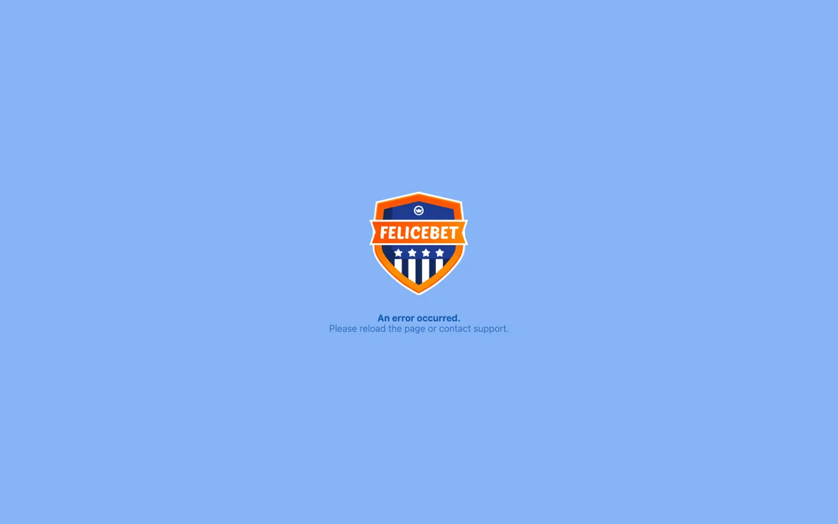 FeliceBet Casino — Home page, captured from Belgium