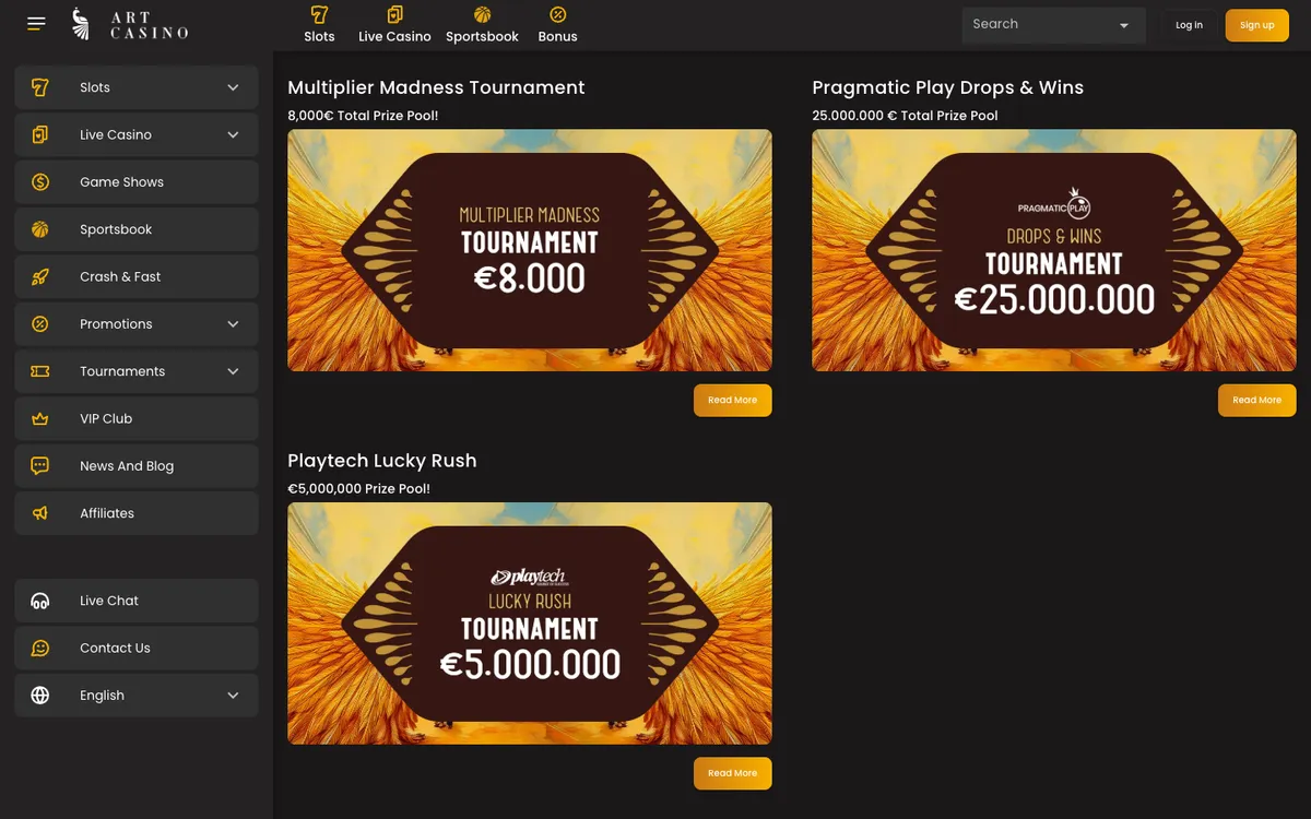 ArtCasino — «Акции», снято из страны Австралия
