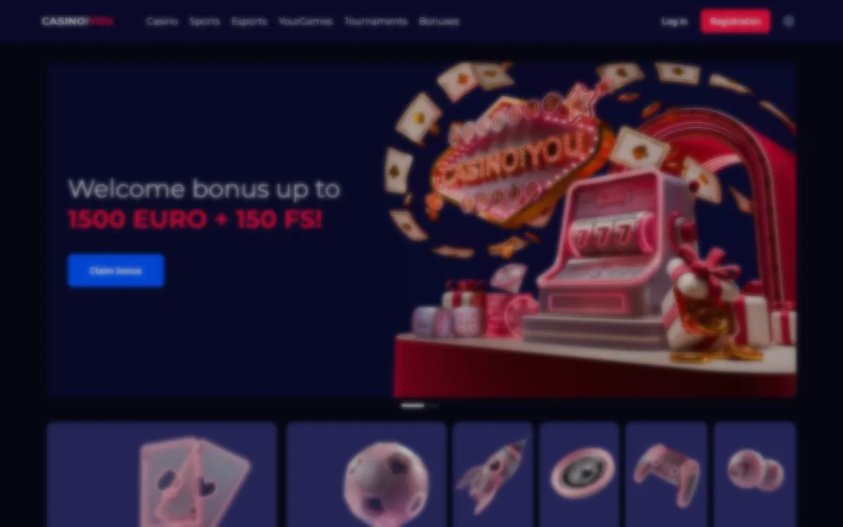 CasinoAndYou — Sign-up, captured from United Arab Emirates