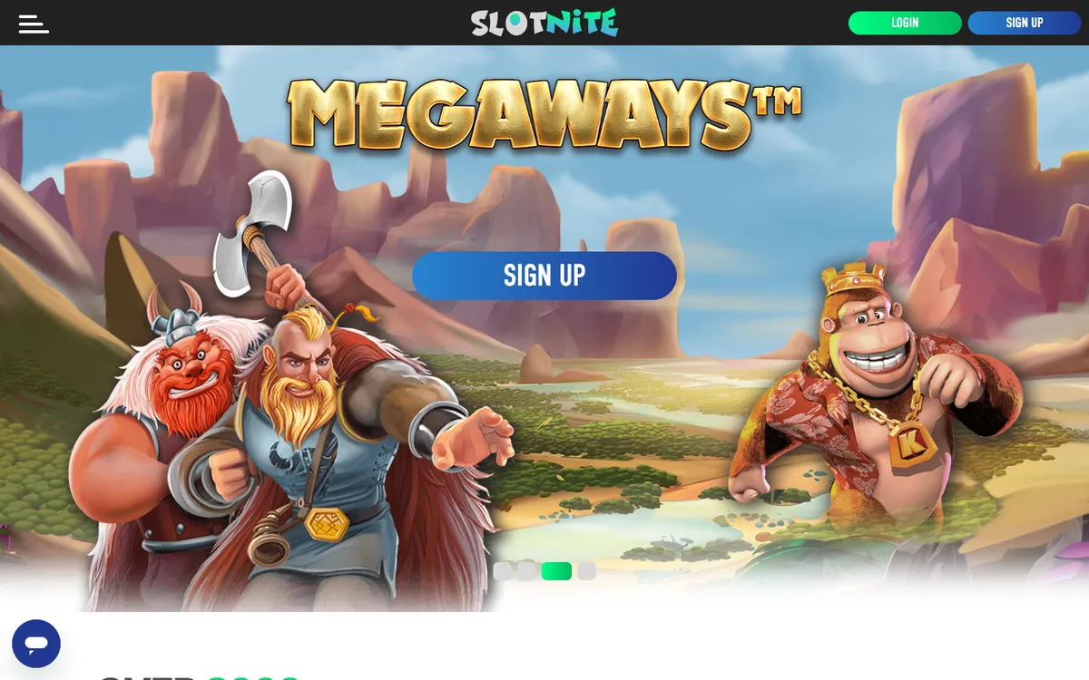 Slotnite Casino — «Главная», снято из страны Новая Зеландия