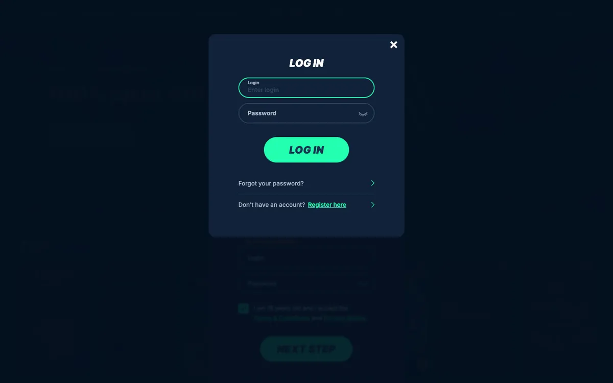 PlayZilla Casino — Sign-up, captured from Nigeria