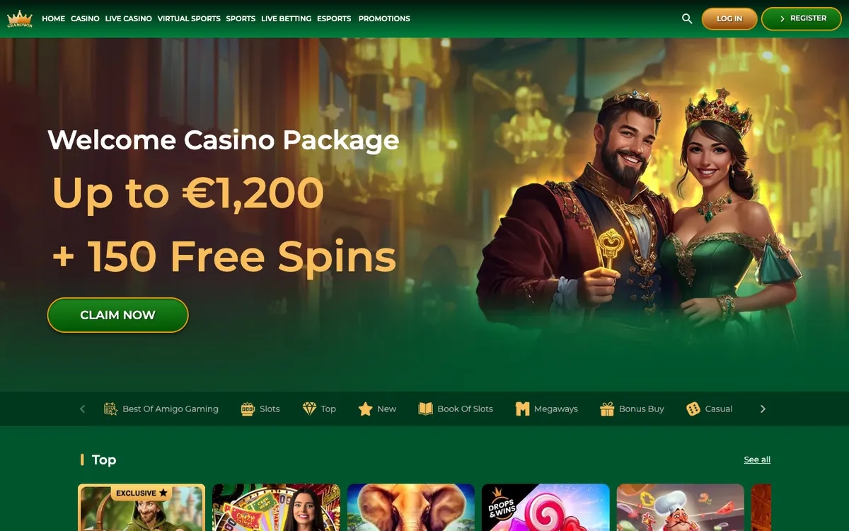 Grandwin Casino — «Главная», снято из страны Бразилия