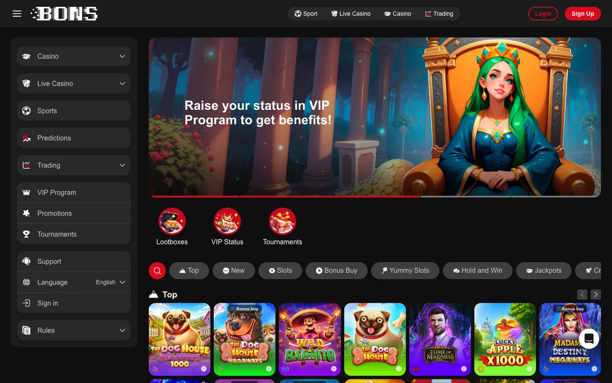 Jackpot Luck Casino — Promotions, captured from Canada