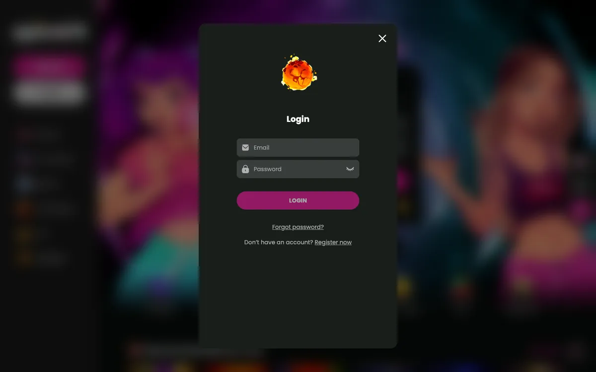 Spinaro Casino — «Регистрация», снято из страны Канада