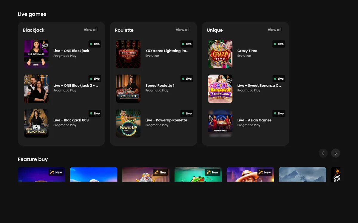 Cherry Spins Casino — «Главная», снято из страны Австрия